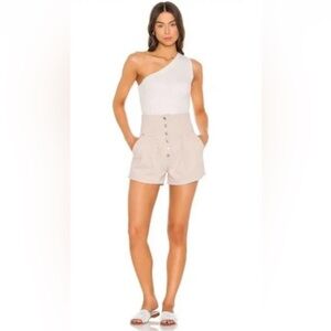 Free People Paris Pleated Shorts